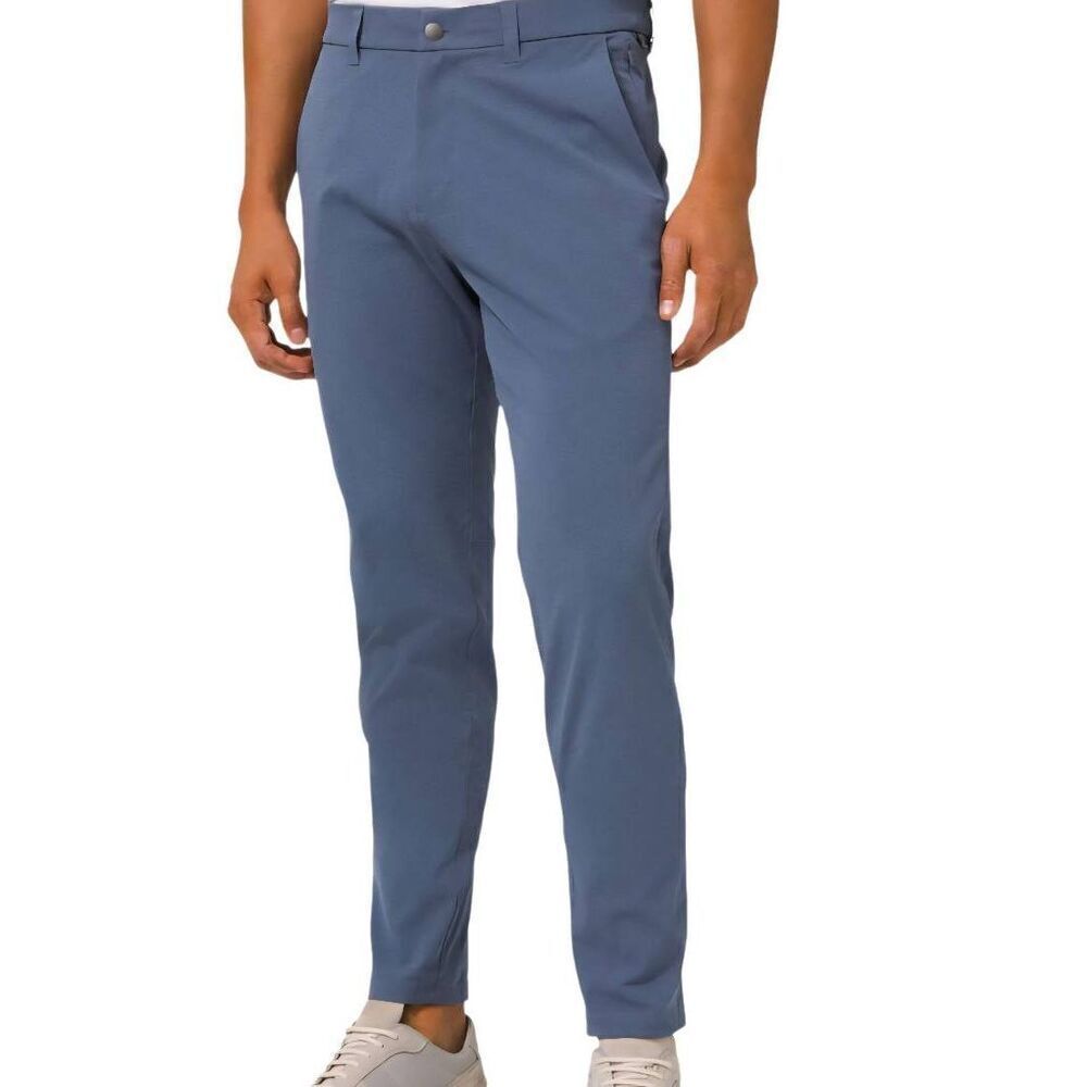 Lululemon Pants Men's 33 Blue Commission Slim Water Repellent Casual